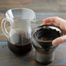 コーヒーカラフェ 600ml ハンドドリップ 珈琲 抽出 ステンレスフィルター コーヒー コンパクト収納 【納期A】【toh-4963264496667】