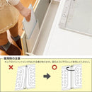 コンロガード 油はね防止 小さめ サイズ ガスコンロ ih カバー 折り畳み 【納期A】【toh-4964806020319】