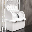 ゴミ箱 大容量 屋外 ごみ箱 収納ストッカー 大型 横 フタ付き 蓋付き 業務用 公共施設 マンション 屋外用 室内 収納庫 物置 倉庫 おしゃれ 庭 玄関 日本製 国産 【納期A】【toh-4973655115855】