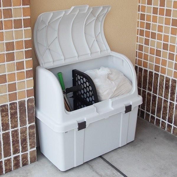 ゴミ箱 大容量 屋外 ごみ箱 収納ストッカー 大型 横 フタ付き 蓋付き 業務用 公共施設 マンション 屋外用 室内 収納庫 物置 倉庫 おしゃれ 庭 玄関 日本製 国産 【納期A】【toh-4973655115855】