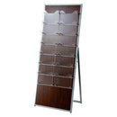 パンフレットラック A4 パンフレットスタンド 2列 業務用 商業施設 店舗 Fe'sパンフレットスタンド2列7段 【納期E】【toh-4973655162422】