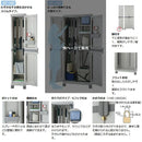 掃除用ロッカー 掃除ロッカー 掃除用具入れ スリム 細い 業務用 脚付きロッカー 多目的キャビネット 【納期E】【toh-4973655424117】