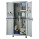 掃除道具ロッカー 掃除用品ロッカー キャビネット 業務用 オフィス マンション 店舗 大型 多目的キャビネット80-180 【納期E】【toh-4973655424216】