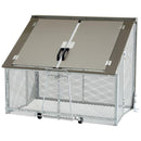 ごみ置き場 ごみ捨て場 マンション アパート 会社 ゴミ箱 業務用 屋外 ごみ箱 ふた付き キャスター付き ラク折りくん800 【納期E】【toh-4973655490105】