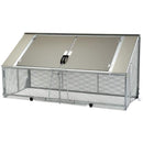 ごみ捨て場 マンション ごみ置き場 職場 工場 事務所 ゴミ箱 業務用 屋外 ごみ箱 フタ付き キャスターつき ラク折りくん1300 【納期E】【toh-4973655490204】