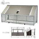 ごみ捨て場 マンション ごみ置き場 職場 工場 事務所 ゴミ箱 業務用 屋外 ごみ箱 フタ付き キャスターつき ラク折りくん1300 【納期E】【toh-4973655490204】