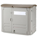 業務用ごみ箱 600L 屋外 ワイドストレージ ゴミ箱 大型 大きいサイズ 大容量 物置 会社 学校 リッチェル 【納期E】【toh-4973655930939】