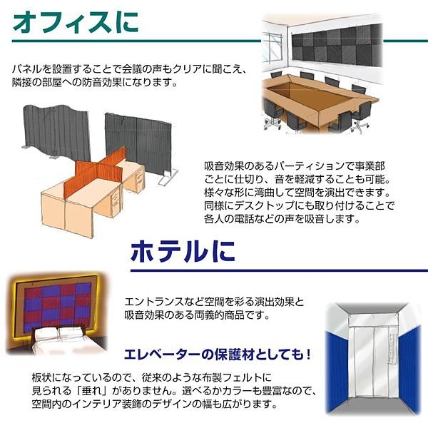 吸音パネル シート 防炎 吸音 防音 壁 天井 TV オーディオ トイレ オフィス 会社 DIY リフォーム 壁に貼る 吸音材 吸音ボード 吸音シート フェルメノン 簡単 【納期B】【toh-felmenon-003】