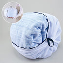 洗濯ネット 大 毛布 布団 バスタオル シーツ 洗濯カバー 洗濯物ネット 洗濯物入れ 袋 大型 おしゃれ タオル 掛け布団 シングル ファスナー 【納期A】【toh-wash-50】