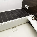 風呂ふた 折りたたみ 70×140cm用 M14 折り畳み 風呂蓋 フタ 浴槽 ふた ブラウン 高級 おしゃれ 省スペース かさばらない 抗菌 防臭 日本製 【納期A】【tp-ft-ao-m14-br】