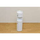 トイレコーナーラック 白 ホワイト トイレ収納棚 おしゃれ 隅 角 コーナー 設置 おしゃれ シンプル スリム コンパクト 省スペース 【納期B】【tr2008wh】