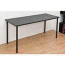 パソコンデスク シンプル 作業台 装飾なし フリーテーブル PCデスク PCテーブル 作業机 学習机 大きい 使いやすい 広い 150×60cm パソコンテーブル 【納期B】【ty1560bk】
