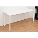 パソコンデスク シンプル 作業台 装飾なし フリーテーブル PCデスク PCテーブル 作業机 学習机 大きい 使いやすい 広い 150×60cm パソコンテーブル 【納期B】【ty1560bk】