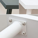 テーブル シンプル フリーテーブル 作業台 パソコンデスク スリム pcデスク 装飾なし 机 勉強 学習 オフィス 職場 ブラック 黒 ホワイト 白 【納期B】【ty9060bk】