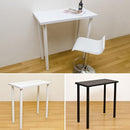 フリーテーブル バーテーブル カウンター デスク コンパクト 小さいサイズ 作業台 作業机 パソコンデスク 勉強机 シンプル 白 ホワイト 黒 ブラック 【納期B】【tyh9045wh】