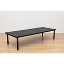 ローテーブル 使いやすい 幅 150×60cm 長方形 ローデスク 作業台 机 シンプル 白 黒 リビング センターテーブル 作業台 座卓 勉強机 【納期B】【tz1560wh】