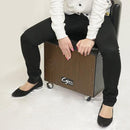 カホン 楽器 椅子 チェアー おしゃれ レトロ キャスター付き 【納期C】【tzm-tca-5】