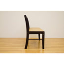 ダイニングベンチ 背もたれ 北欧 長いす 長椅子 ダイニングベンチチェア 木製 ナチュラル カフェ 肘なし ひじ掛け無し おしゃれ シンプル クッション座面 【納期B】【uhc102dbr】