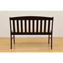 ダイニングベンチ 背もたれ 北欧 長いす 長椅子 ダイニングベンチチェア 木製 ナチュラル カフェ 肘なし ひじ掛け無し おしゃれ シンプル クッション座面 【納期B】【uhc102dbr】