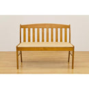 ダイニングベンチ 背もたれ 北欧 長いす 長椅子 ダイニングベンチチェア 木製 ナチュラル カフェ 肘なし ひじ掛け無し おしゃれ シンプル クッション座面 【納期B】【uhc102dbr】