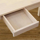 木製テーブル 引き出し A4サイズ デスク 机 作業台 勉強机 学習 パソコンデスク シンプル 北欧 ナチュラル カントリー 長方形 120×45cm 【納期B】【umt1245】