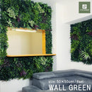 ウォールグリーン 屋外 壁掛け インテリア雑貨 飾り 装飾 カフェ おしゃれ 北欧 植物 リアル オブジェ リーフパネル デコレーション レリーフ アート モアリーフ 【納期B】【uni-0019】