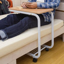 サイドテーブル キャスター付き ワゴン テーブル ソファサイド ベッドサイド キッチン リビング 寝室 ベッドルーム 移動 北欧 ナチュラル 木目柄 おしゃれ 便利 【納期B】【uys08】