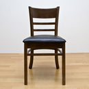 ダイニングチェアー 2脚セット 椅子 北欧 シンプル おしゃれ ダイニング チェア イス 茶色 ブラウン 背もたれ ひじ掛けなし 肘 カフェ風 【納期B】【vgl03br】