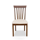 ダイニングチェア 2脚セット 木製 椅子 おしゃれ シンプル 北欧 ナチュラル 合わせやすい デザイン 定番 ひじ掛けなし 肘無し 座面 クッション 合皮 【納期B】【vls86br】