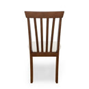 ダイニングチェア 2脚セット 木製 椅子 おしゃれ シンプル 北欧 ナチュラル 合わせやすい デザイン 定番 ひじ掛けなし 肘無し 座面 クッション 合皮 【納期B】【vls86br】