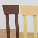 ダイニングチェア 2脚セット 木製 椅子 おしゃれ シンプル 北欧 ナチュラル 合わせやすい デザイン 定番 ひじ掛けなし 肘無し 座面 クッション 合皮 【納期B】【vls86br】