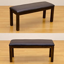 ダイニングベンチ 椅子 2人掛け リビング ベンチ 北欧 ナチュラル カントリー カフェ風 クッション座面 シンプル おしゃれ イス 【納期B】【vtm95】