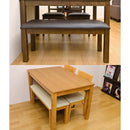 ダイニングベンチ 椅子 2人掛け リビング ベンチ 北欧 ナチュラル カントリー カフェ風 クッション座面 シンプル おしゃれ イス 【納期B】【vtm95】