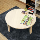 ちゃぶ台 丸 折りたたみ 脚 おしゃれ 90cm 天然木 円形 丸型 完成品 折り畳み 卓袱台 座卓 ローテーブル リビングテーブル センターテーブル 和風 和室 アジアン 【納期B】【wr90】