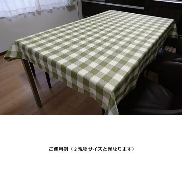 テーブルクロス 撥水 おしゃれ 120×120cm 正方形 ギンガムチェック カフェ レストラン 家庭用 赤 レッド 緑 グリーン 青 ブルー 日本製  縫製 水 弾く 【dik-0115】【納期区分：C】