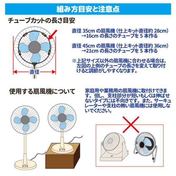 ミストdeクールシャワー 扇風機用